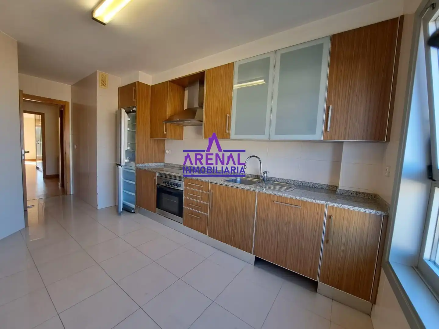 Cuina de Apartament en venda en A Pobra do Caramiñal amb Calefacció