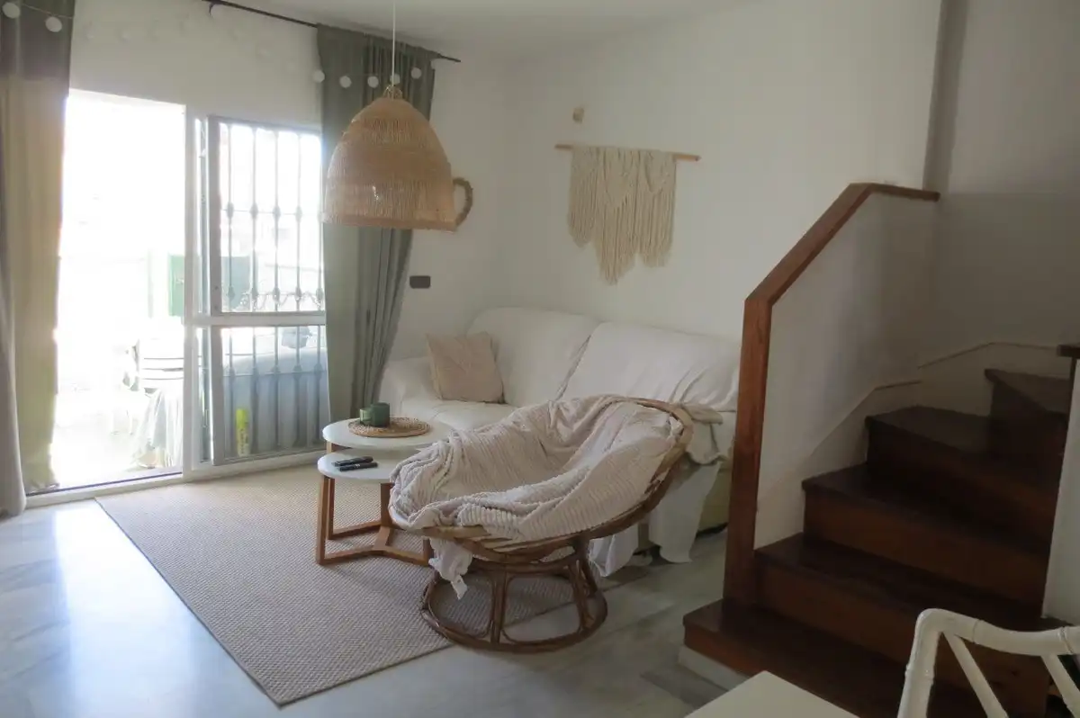Living room of Detached homes for sale in Mijas  with Terrace, Swimming Pool and Furnished
