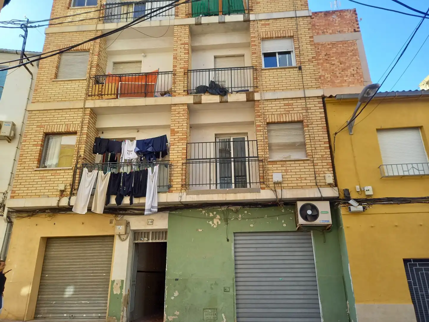 Vista exterior de Piso en venta en Molina de Segura con Balcón