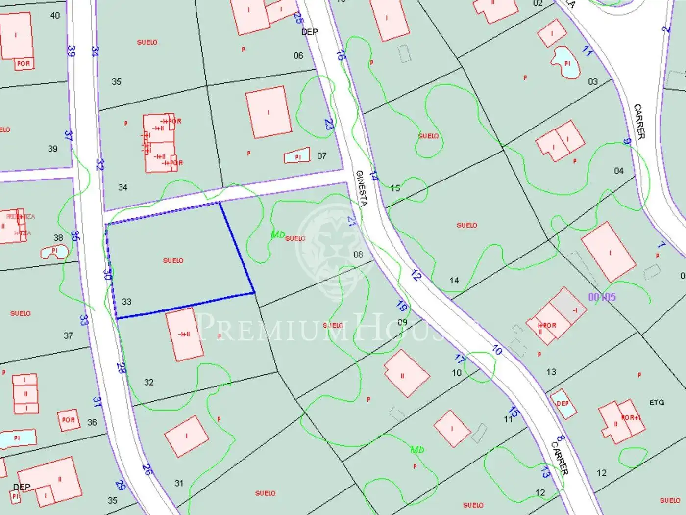 Residential land for sale in Calle Atzavara, de l'