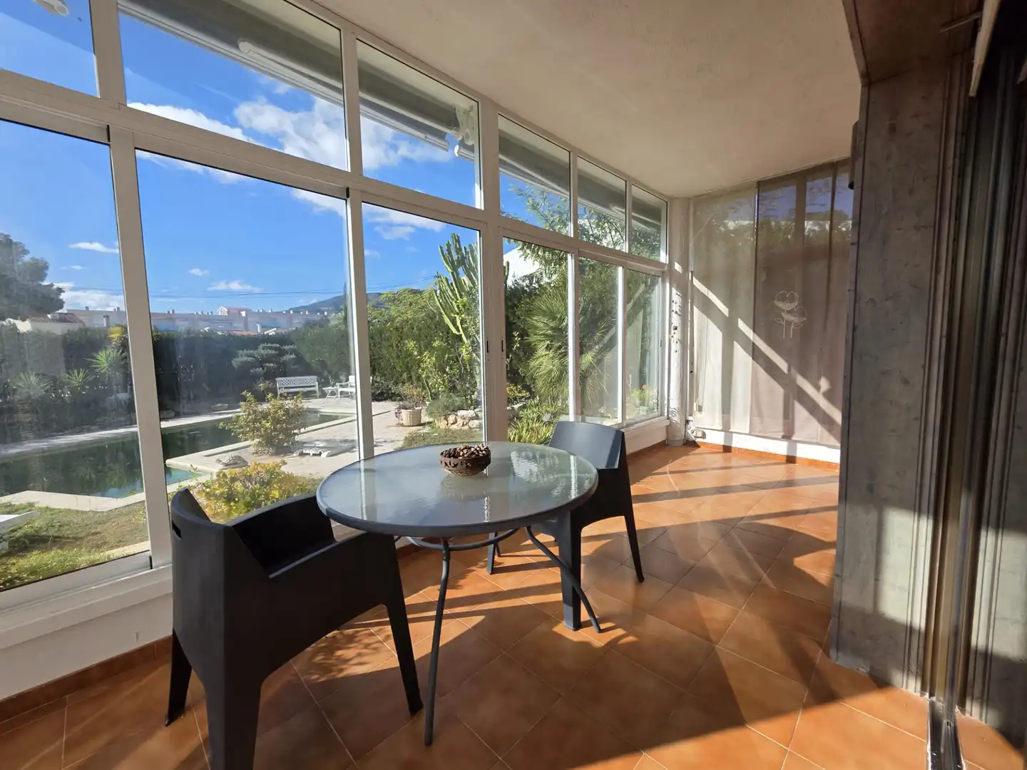 Garden of Houses for sale in Alcanar  with Air Conditioner, Heating and Private garden