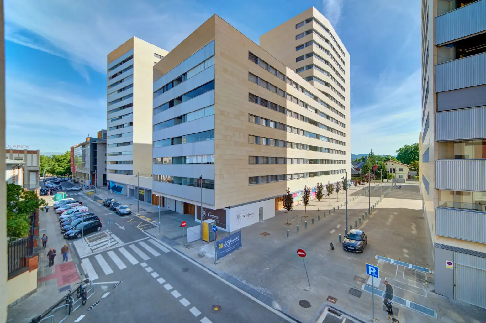 Vista exterior de Pis en venda en  Pamplona / Iruña amb Calefacció i Traster