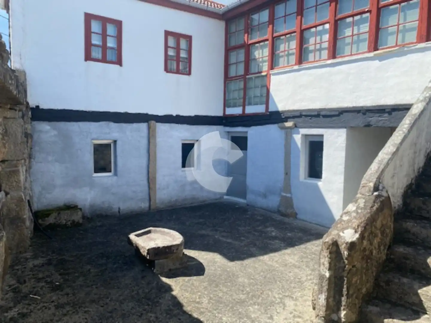 Vista exterior de Casa o chalet en venta en Entrimo con Jardín privado
