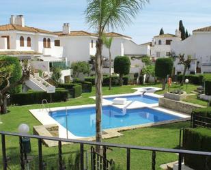 Garden of Single-family semi-detached for sale in Estepona  with Air Conditioner, Private garden and Terrace