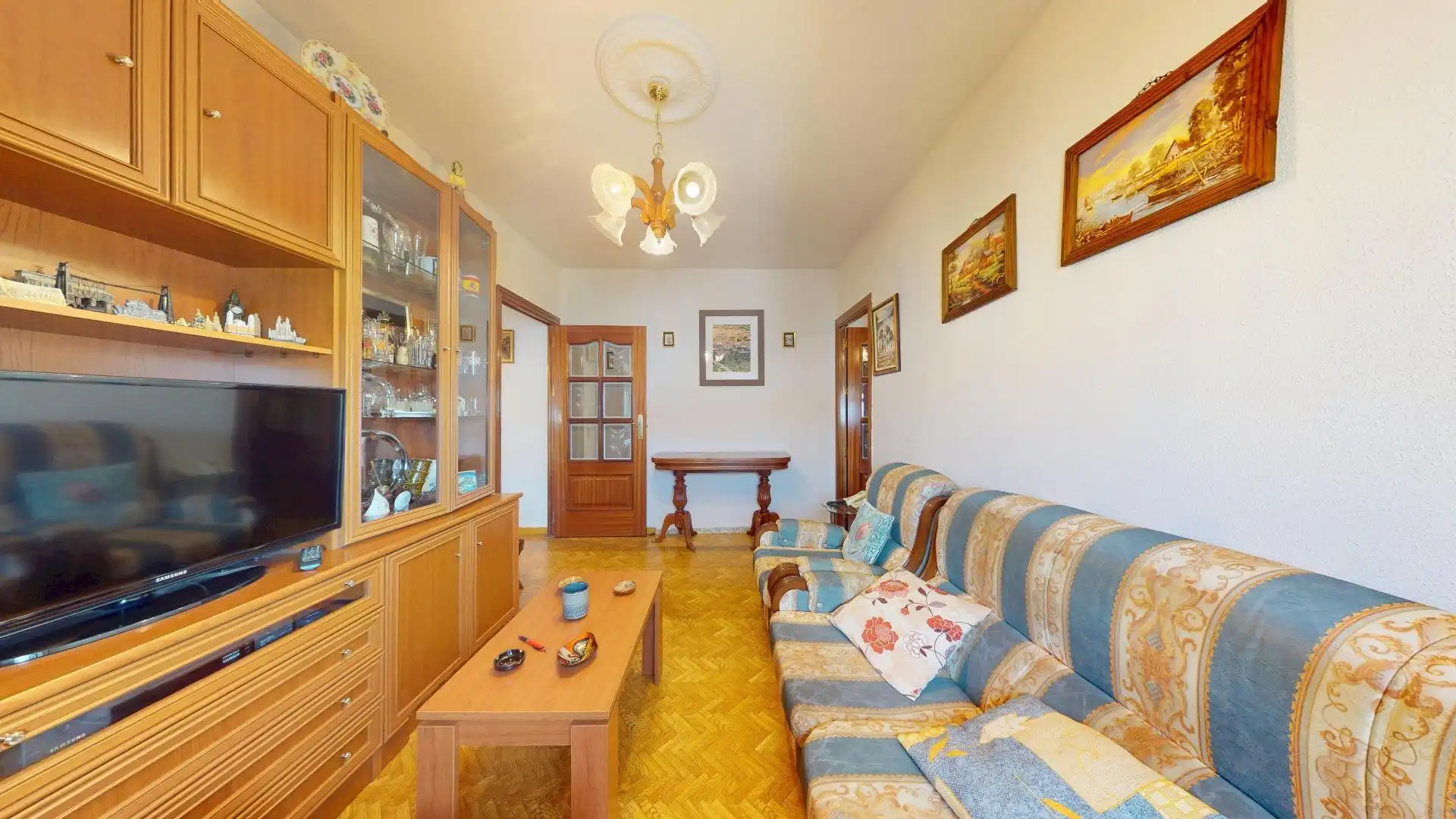 Sala de estar de Piso en venta en Madrid con Aire acondicionado y Calefacción