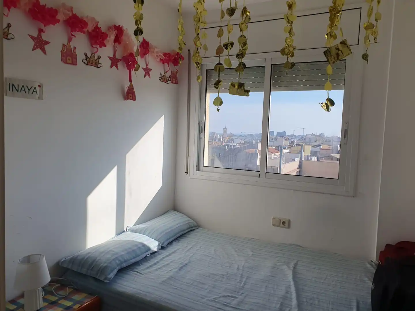 Schlafzimmer von Dachboden zum Verkauf in Vilanova i la Geltrú mit Klimaanlage, Heizung und Terrasse