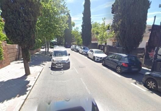 Vista exterior de Planta baixa en venda en  Madrid Capital amb Jardí privat, Terrassa i Balcó