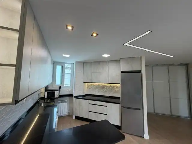 Kitchen of Attic for rent in León Capital   with Heating, Terrace and Furnished