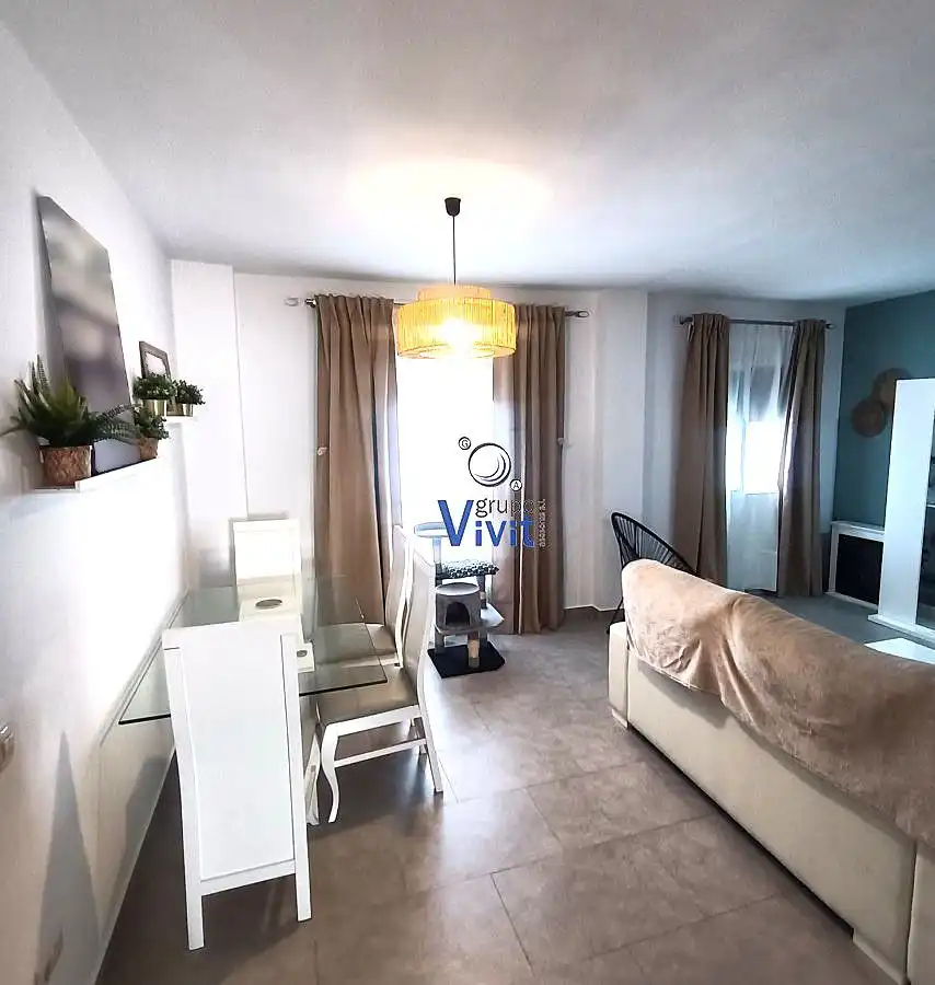 Wohnzimmer von Wohnung zum Verkauf in Alcalá de Guadaira mit Klimaanlage und Balkon