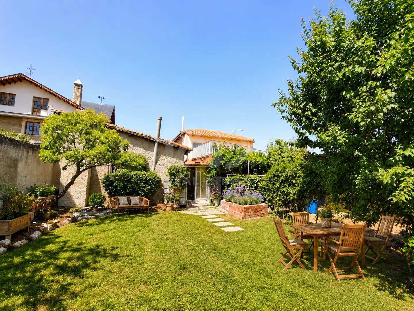 Garten von Country house zum Verkauf in San Justo de la Vega mit Heizung und Terrasse