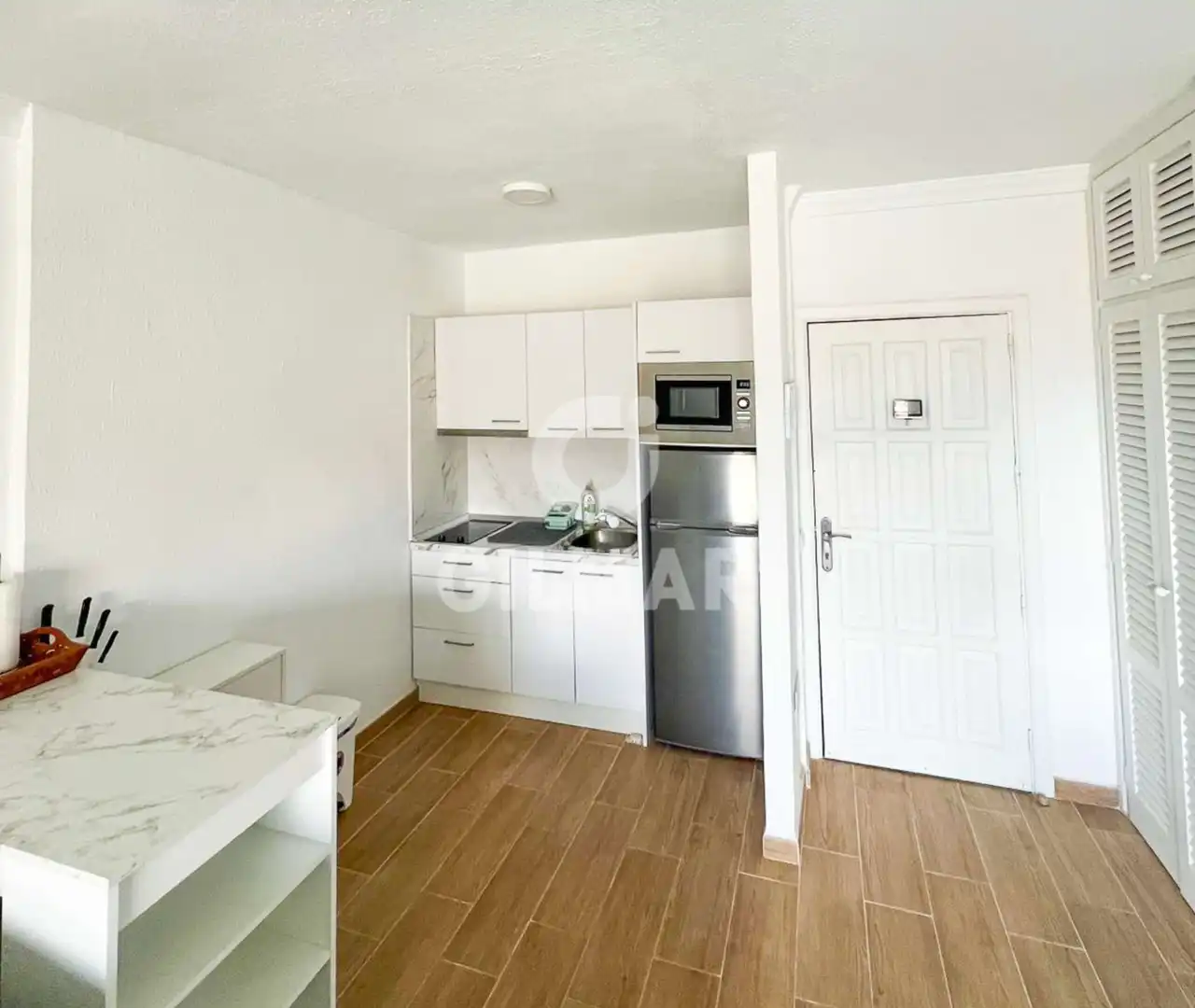 Kitchen of Flat for sale in Adeje  with Terrace, Furnished and Community pool