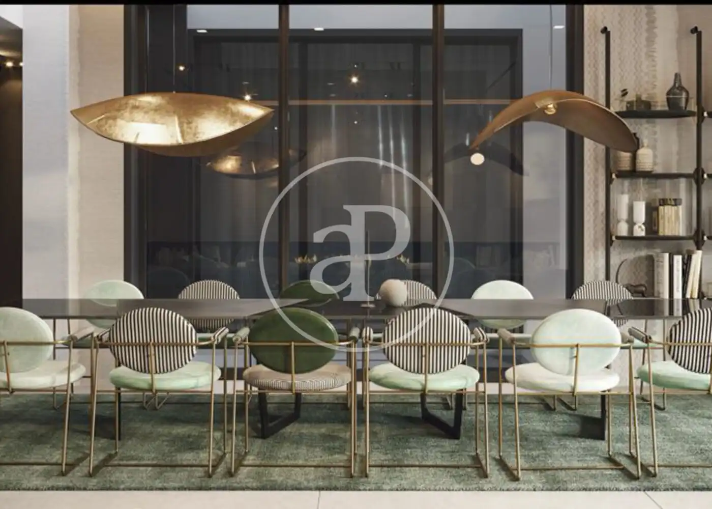 Comedor de Casa o chalet en venta en Madrid con Aire acondicionado, Calefacción y Jardín privado