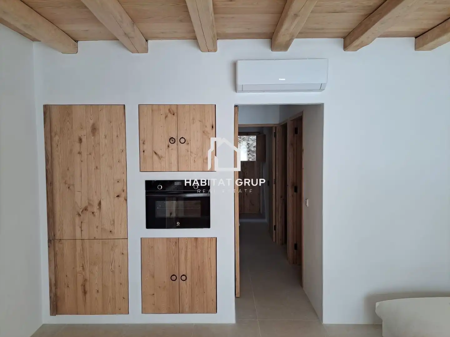 Küche von Wohnung zum Verkauf in Es Mercadal mit Klimaanlage und Heizung