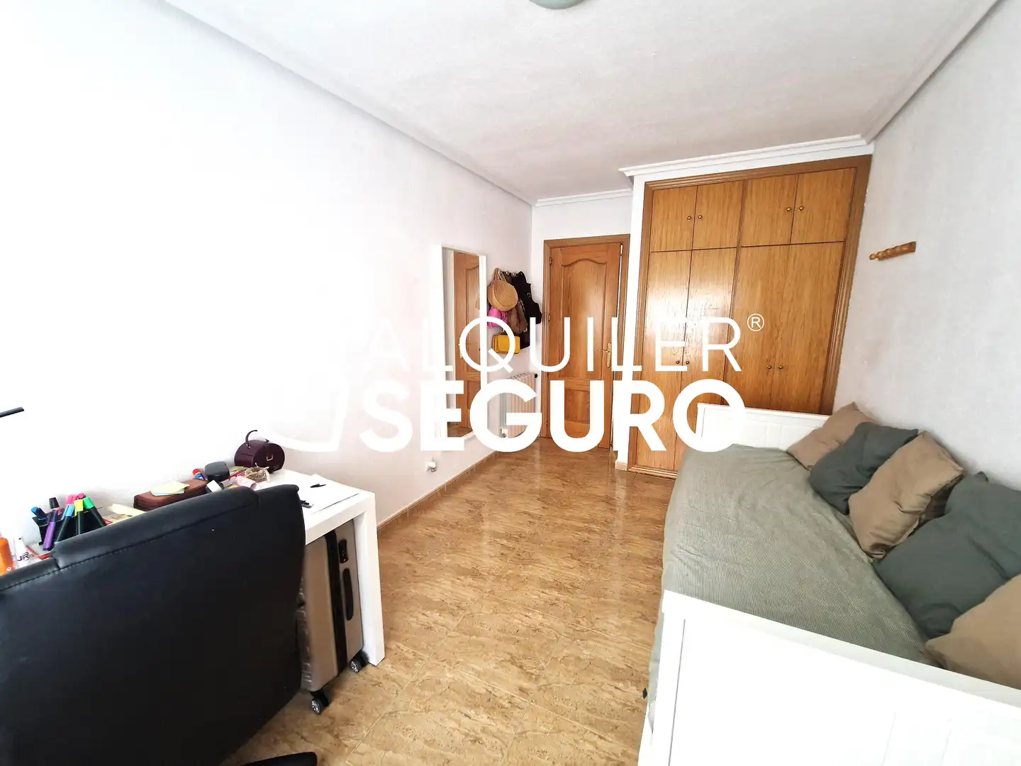 Schlafzimmer von Wohnung zur Miete in Humanes de Madrid mit Klimaanlage, Heizung und Terrasse