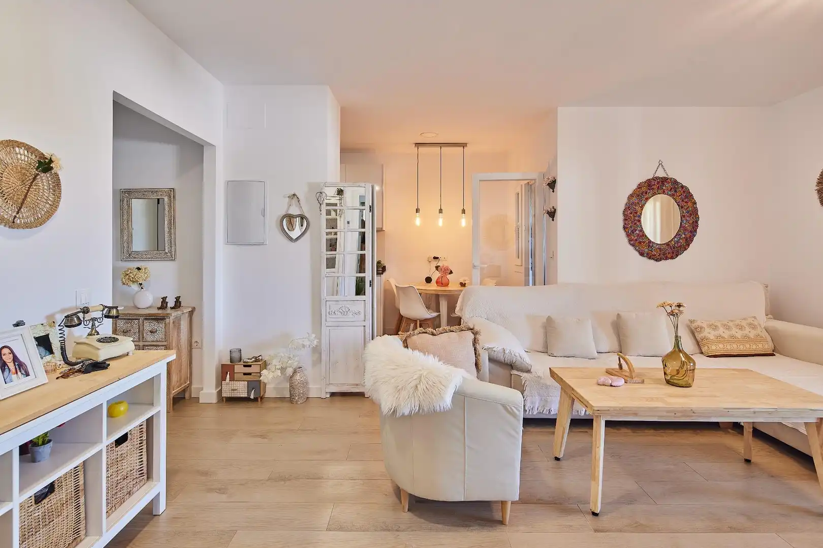 Sala de estar de Piso en venta en Chiclana de la Frontera con Aire acondicionado y Terraza