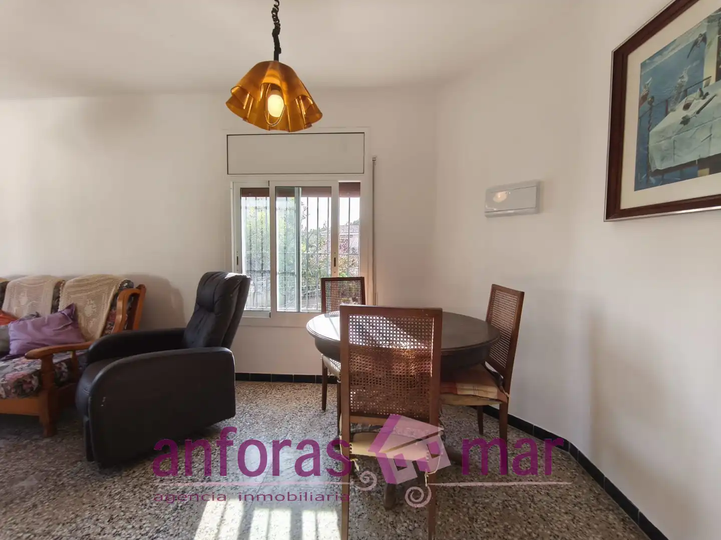 Wohnzimmer von Erdgeschoss zum Verkauf in Creixell mit Heizung, Möbliert und Balkon