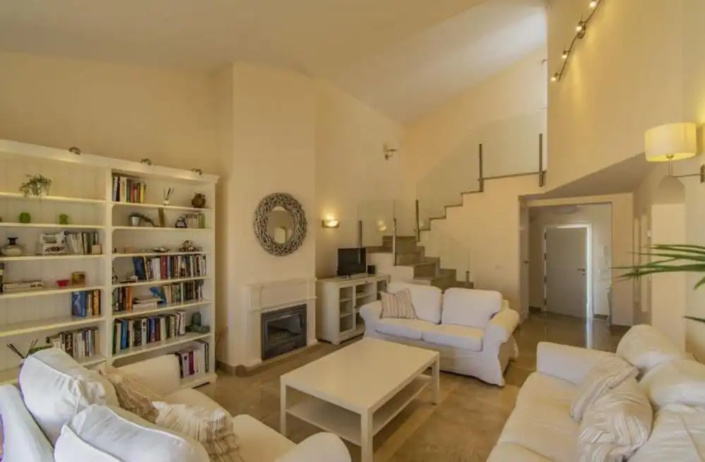 Living room of Houses for sale in Marbella  with Air Conditioner, Private garden and Terrace