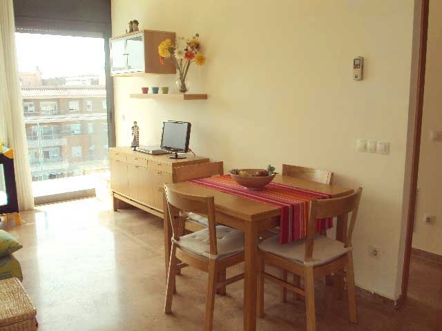Dining room of Flat for sale in Lloret de Mar  with Air Conditioner, Private garden and Terrace