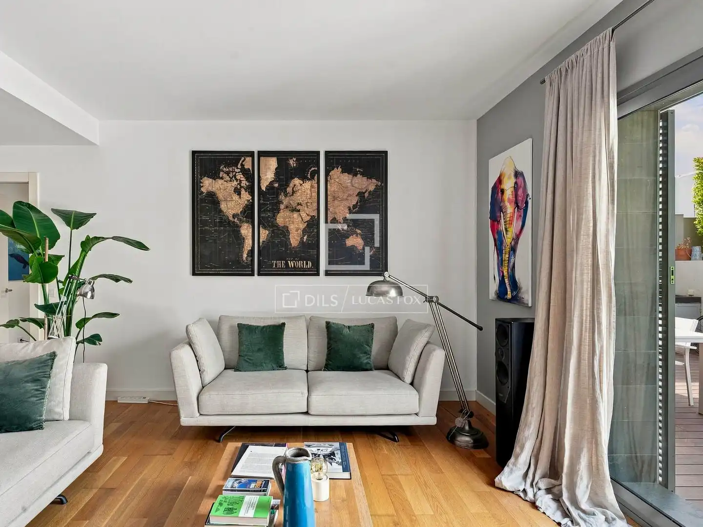 Sala d'estar de Pis en venda en  Palma de Mallorca amb Aire condicionat, Calefacció i Terrassa