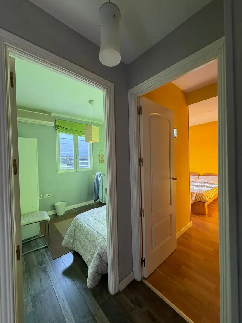 Bedroom of Attic for rent in Madrid  with Air Conditioner, Heating and Furnished