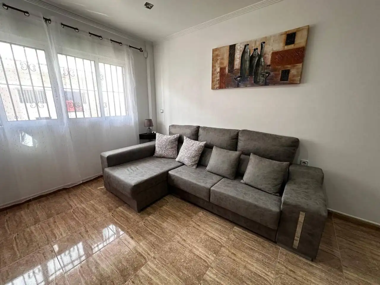 Wohnzimmer von Wohnung zum Verkauf in Las Torres de Cotillas mit Klimaanlage, Abstellraum und Möbliert