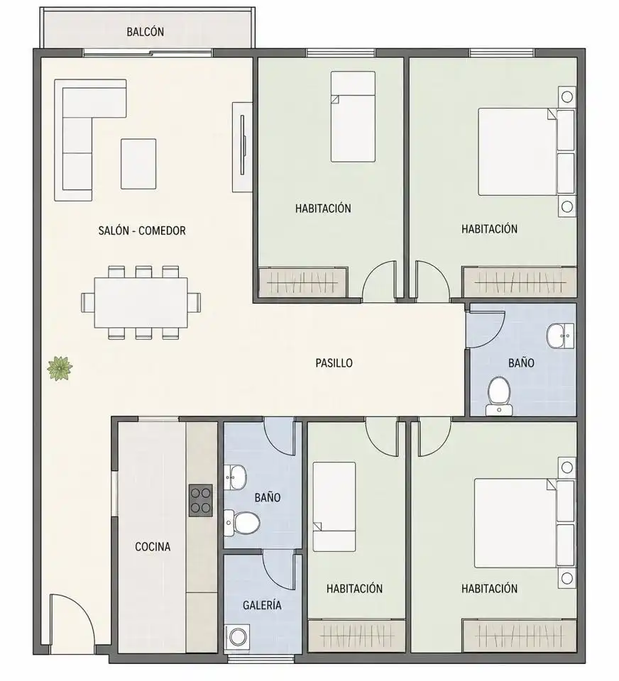 Piso en venta en Figueres con Aire acondicionado y Terraza