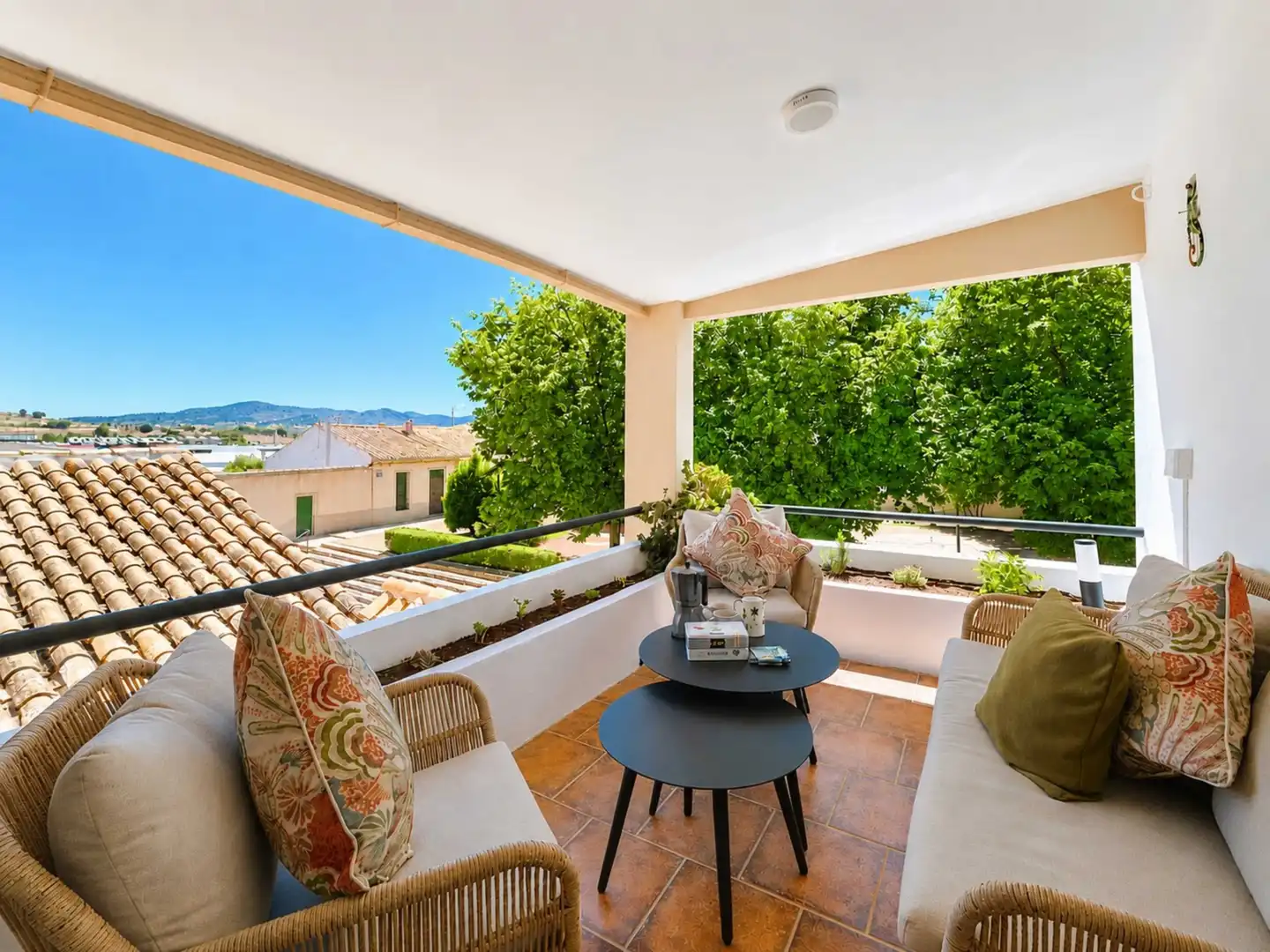 Terrasse von Einfamilien-Reihenhaus zum Verkauf in El Pinós / Pinoso mit Terrasse