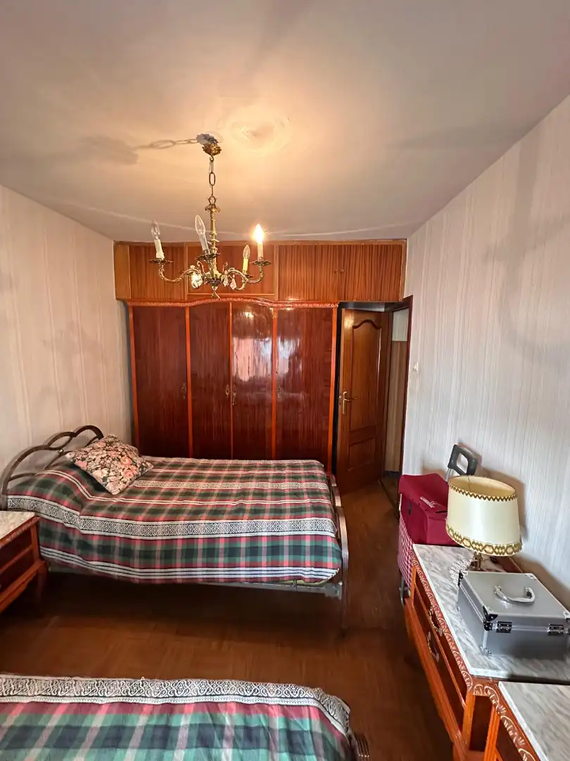 Schlafzimmer von Wohnung zum Verkauf in Valladolid mit Heizung, Möbliert und Balkon