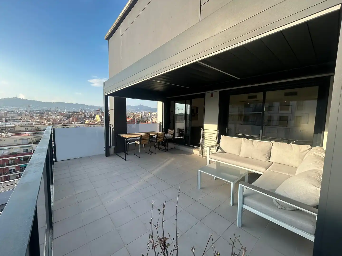 Terrace of Attic for sale in  Barcelona Capital  with Air Conditioner, Heating and Parquet flooring