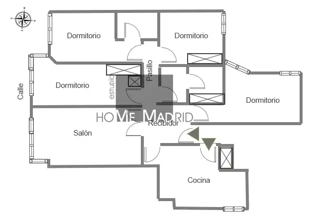 Flat for sale in Palencia  with Heating, Parquet flooring and Storage room