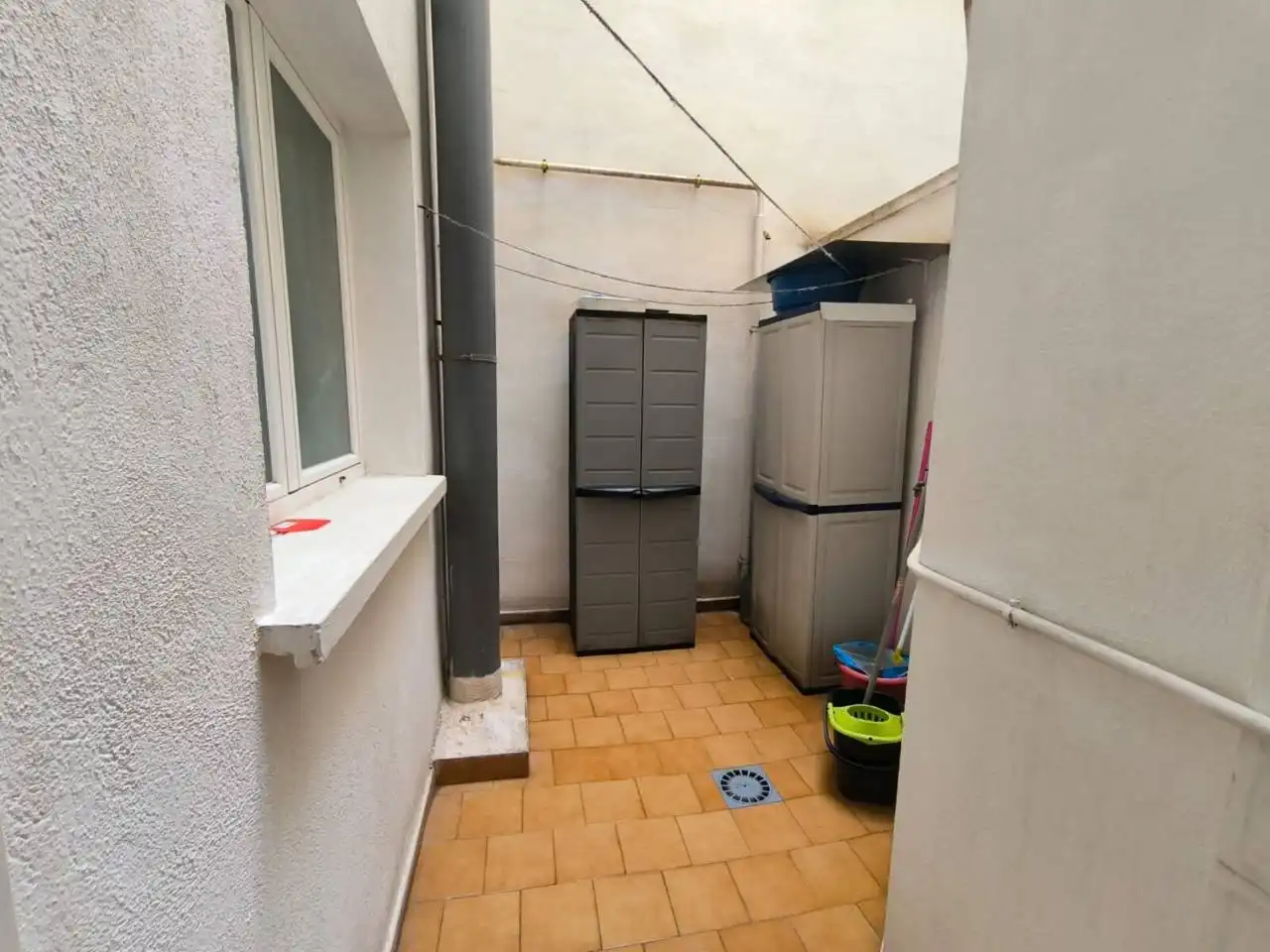 Terraza de Piso de alquiler en Albacete con Aire acondicionado, Calefacción y Balcón