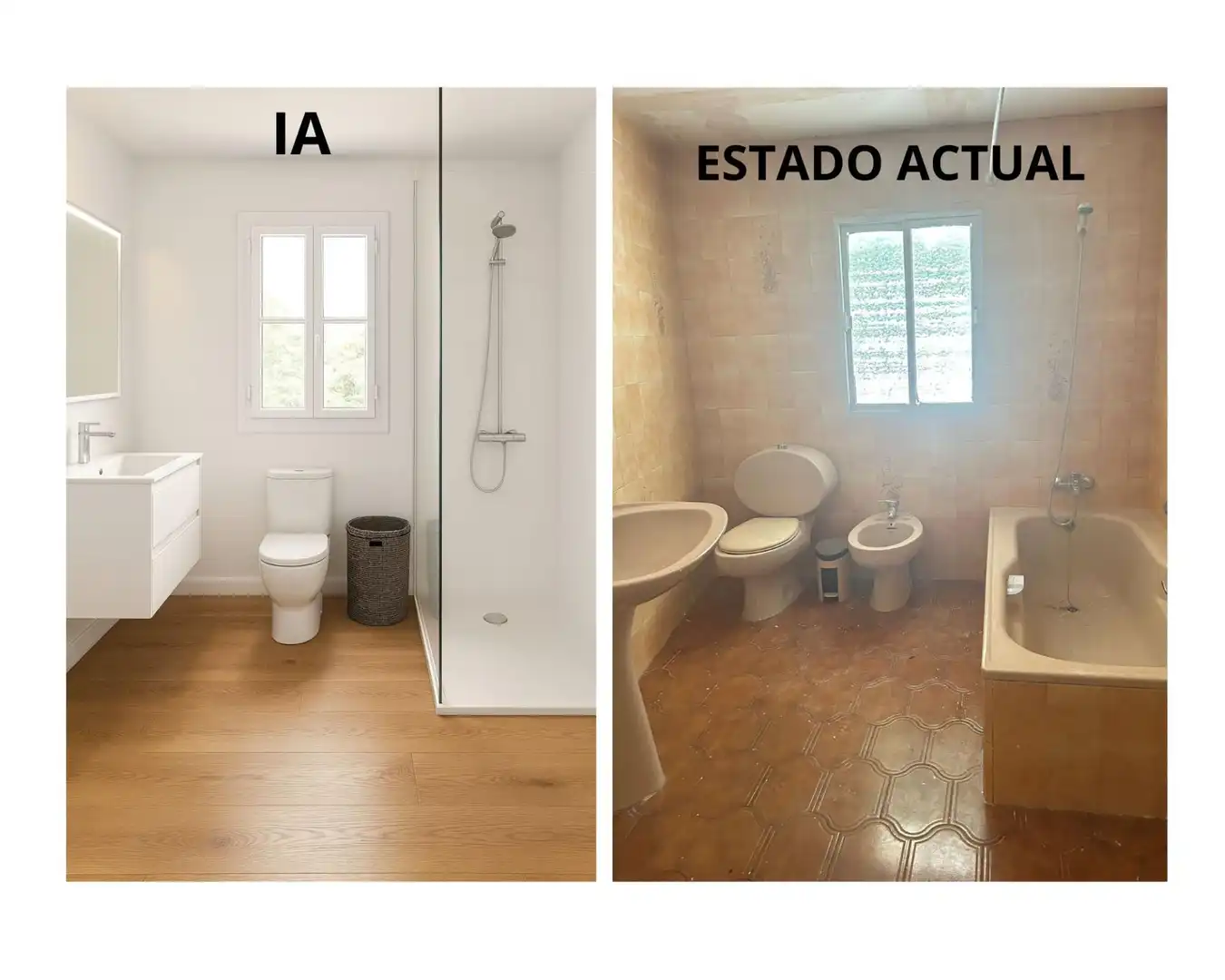 Bany de Casa o xalet en venda en Las Navas de la Concepción