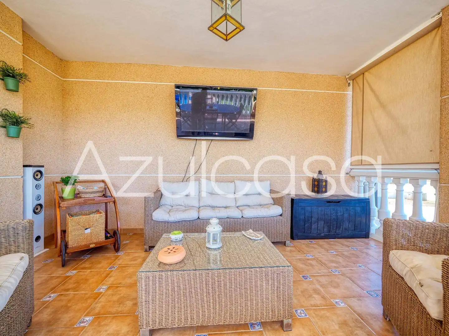 Living room of Houses for sale in Mutxamel  with Air Conditioner, Heating and Terrace