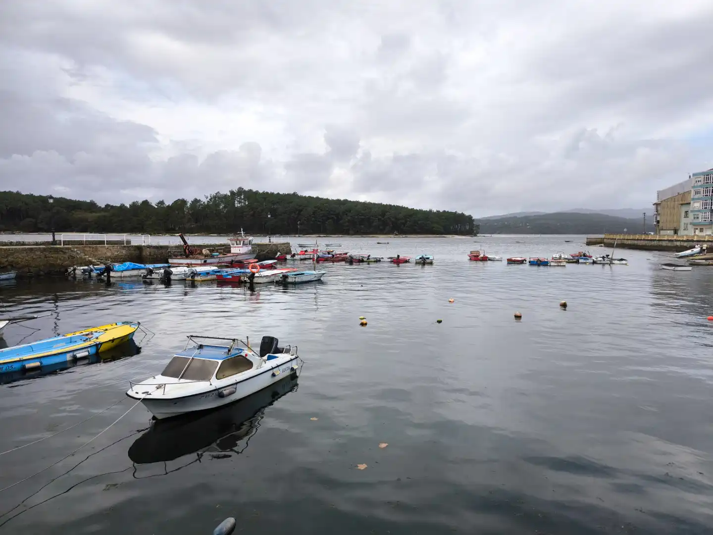 Parkplatz von Wohnung zum Verkauf in Vilagarcía de Arousa mit Heizung, Parkett und Abstellraum
