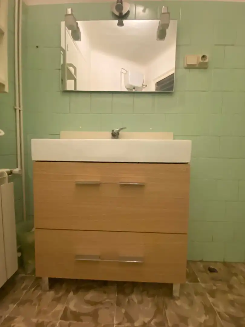 Baño de Apartamento en venta en Manresa con Calefacción y Balcón