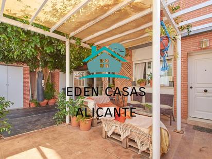 Terrace of Single-family semi-detached for sale in El Campello  with Air Conditioner, Private garden and Terrace