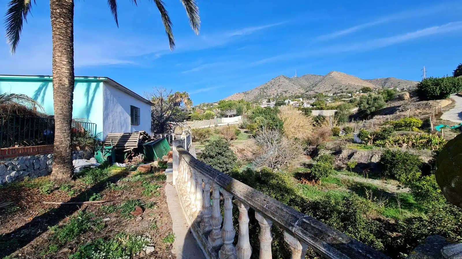 Vista exterior de Casa o chalet en venta en Benalmádena con Jardín privado y Piscina