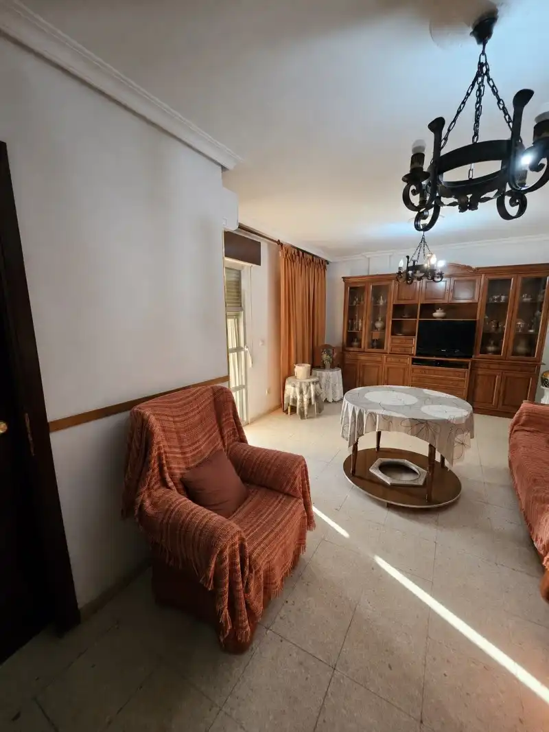 Sala de estar de Piso en venta en Casar de Cáceres con Terraza, Trastero y Balcón