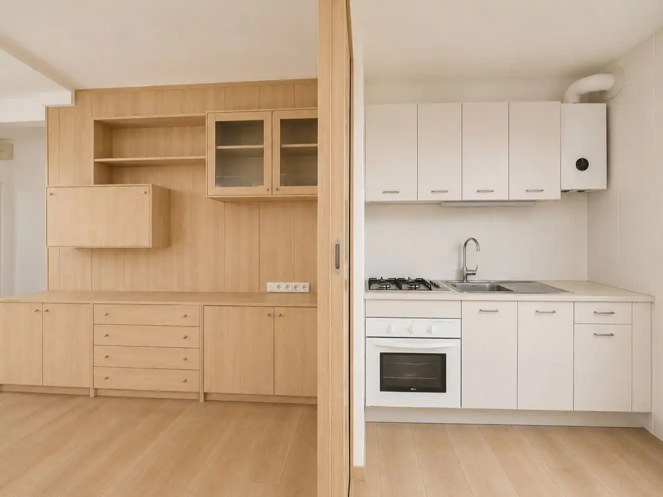 Cocina de Apartamento en venta en Madrid