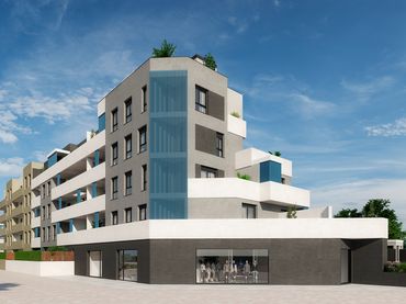 Piso de obra nueva con piscina en venta en Vicálvaro