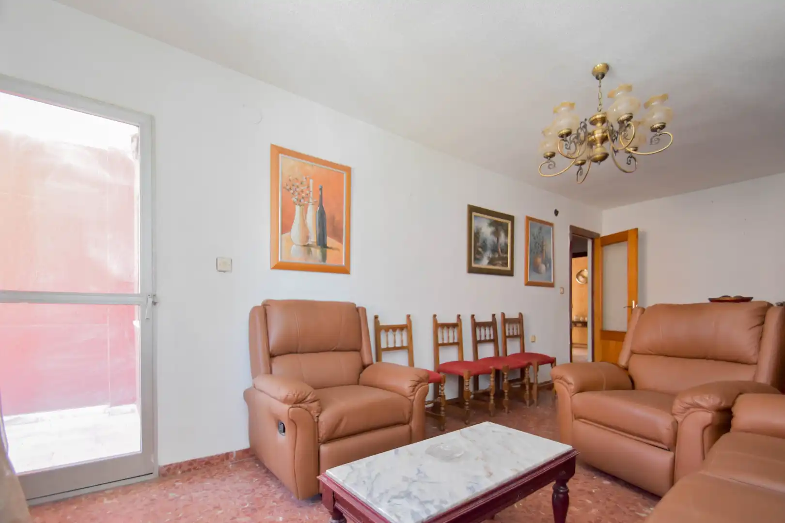 Sala d'estar de Pis en venda en Atarfe amb Terrassa i Balcó