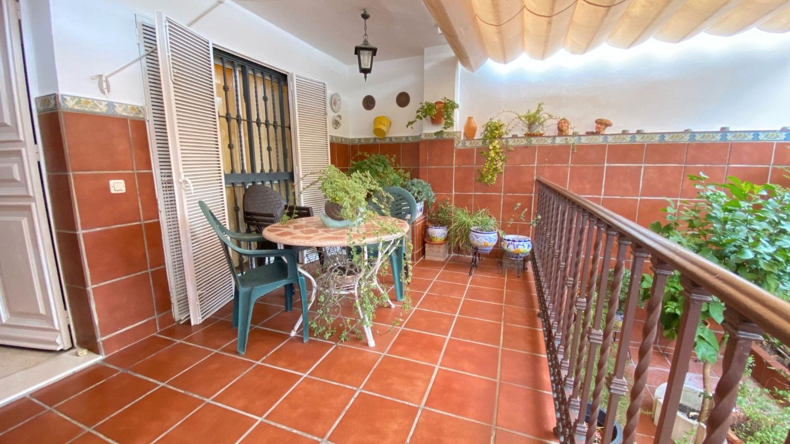 Terrassa de Casa adosada en venda en  Sevilla Capital amb Aire condicionat i Piscina comunitària