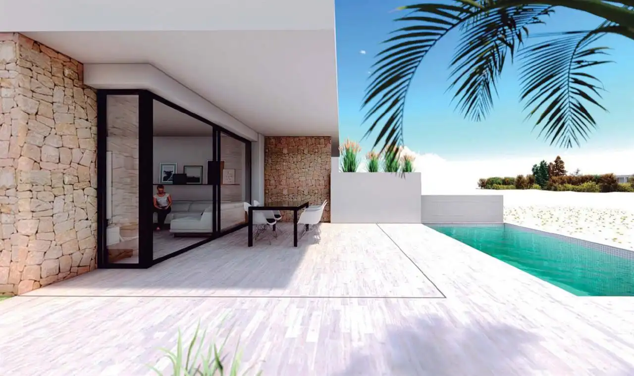 Terraced house with pool for sale in Golf Valle Este, imagen 6