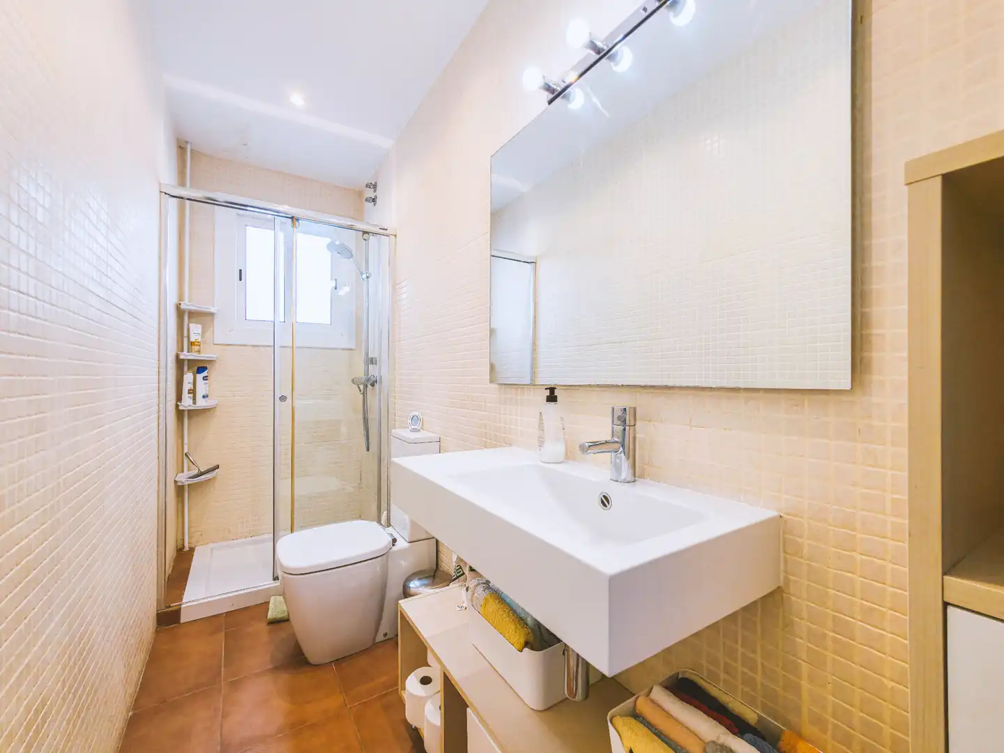 Badezimmer von Wohnung zur Miete in Sant Pol de Mar mit Terrasse, Möbliert und Ofen