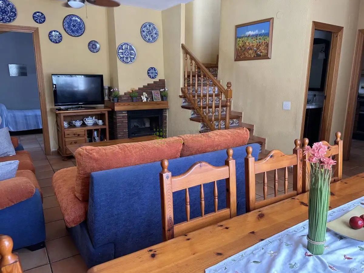 Sala d'estar de Casa o xalet en venda en Benicasim / Benicàssim amb Terrassa i Piscina