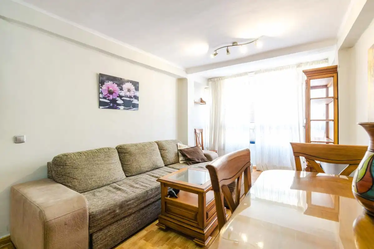 Living room of Flat for sale in Málaga Capital  with Air Conditioner and Heating