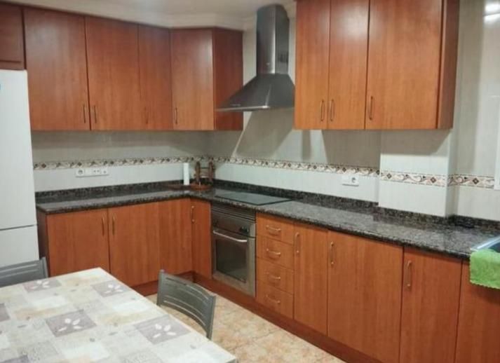 Kitchen of Flat for sale in Elche / Elx  with Air Conditioner, Terrace and Furnished