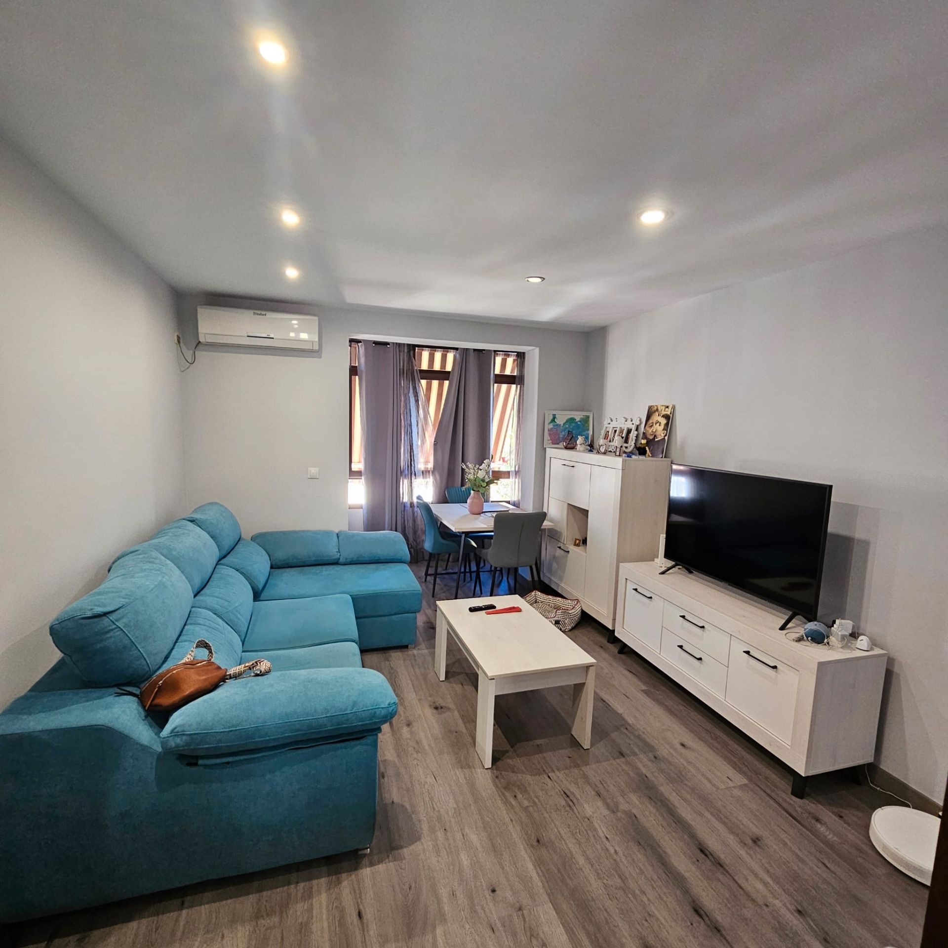 Sala d'estar de Pis en venda en Málaga Capital amb Calefacció i Moblat