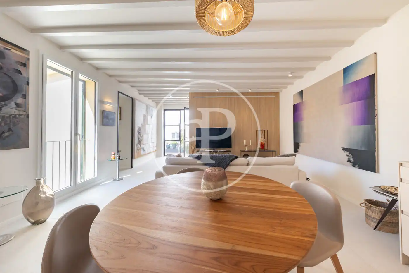Sala de estar de Piso en venta en  Palma de Mallorca con Aire acondicionado, Calefacción y Terraza