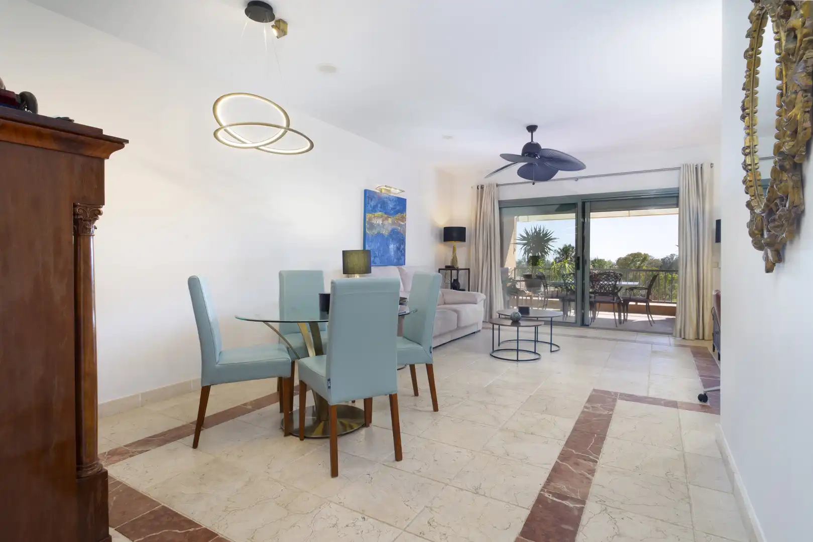 Comedor de Apartamento en venta en Estepona con Aire acondicionado, Calefacción y Terraza
